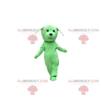 Cane rosso REDBROKOLY mascotte, costume da cagnolino, travestimento rosso / REDBROKO_08537