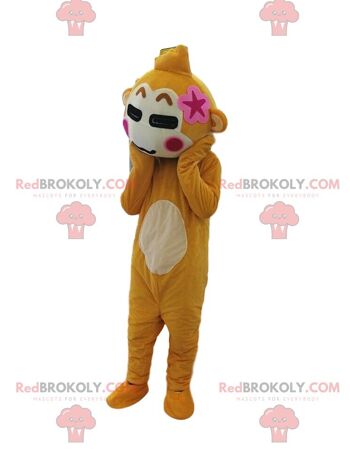 Mascotte de singe REDBROKOLY, costume ouistiti, costume jungle / REDBROKO_08557 2
