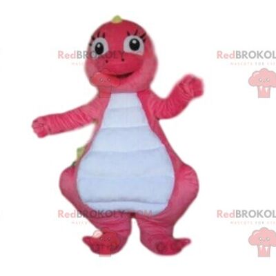 REDBROKOLY mascot colorful girl, very colorful girl costume / REDBROKO_08605