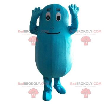 Mascotte de Barbalala REDBROKOLY, personnage de dessin animé vert Barbapapa / REDBROKO_08647