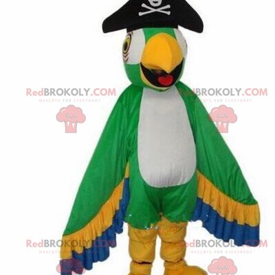 Grande pesce azzurro REDBROKOLY mascotte, divertente costume da balena / REDBROKO_08697