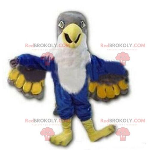 Eagle costume, raptor REDBROKOLY mascot, vulture disguise / REDBROKO_08724