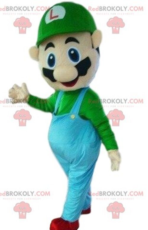 Mario and Luigi REDBROKOLY mascots, 2 Nintendo REDBROKOLY mascots / REDBROKO_08756