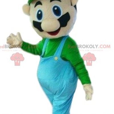 Mario and Luigi REDBROKOLY mascots, 2 Nintendo REDBROKOLY mascots / REDBROKO_08756