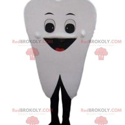 Giant tooth REDBROKOLY mascot, toothbrush, dentist REDBROKOLY mascot / REDBROKO_08767
