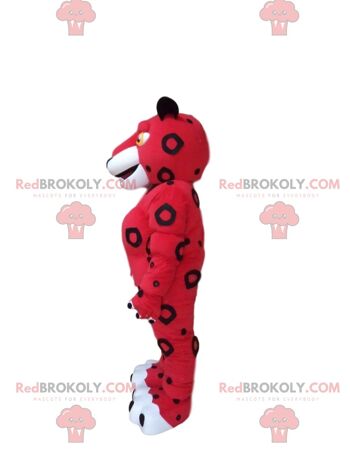 Mascotte de chien orange REDBROKOLY, costume orange, costume canin / REDBROKO_08782 2