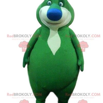 Tennis ball REDBROKOLY mascot, pear costume, round REDBROKOLY mascot / REDBROKO_08819