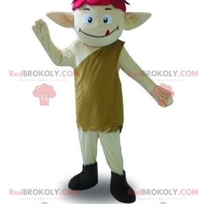 Meerkat REDBROKOLY mascot, mongoose costume, exotic animal / REDBROKO_08851