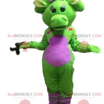 Elf REDBROKOLY mascot, wood elf, fairy costume / REDBROKO_08852