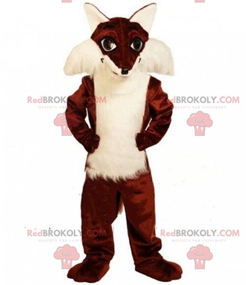 Goat REDBROKOLY mascot, billy goat, ram, farm costume / REDBROKO_08854