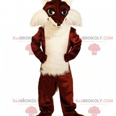 Cabra REDBROKOLY mascota, macho cabrío, carnero, traje de granja / REDBROKO_08854