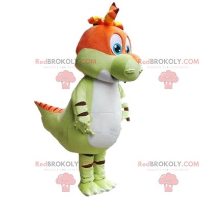 Búho gigante gris y blanco mascota REDBROKOLY, traje de búho / REDBROKO_08865