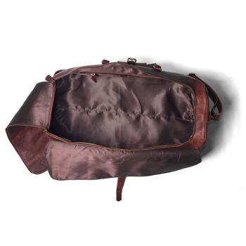 Sac de voyage en cuir Zeppelin - Sacs de voyage pour hommes 5