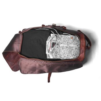 Sac de voyage en cuir Zeppelin - Sacs de voyage pour hommes 6