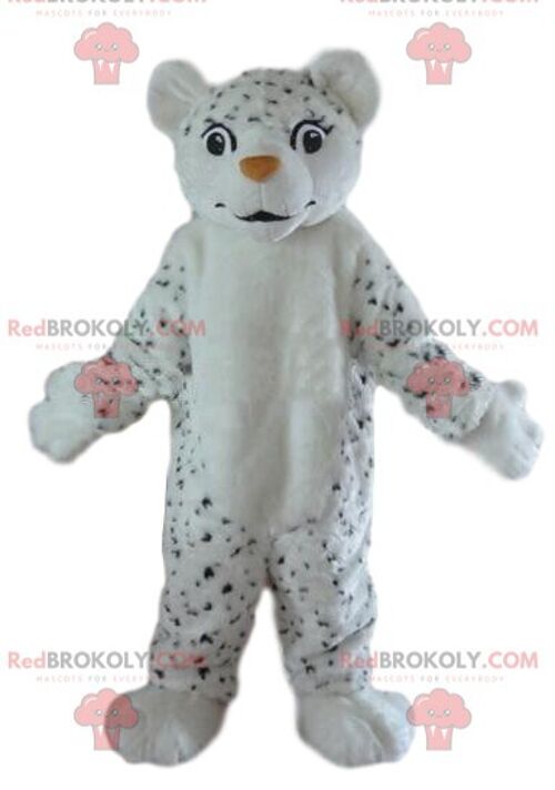 Gray mouse REDBROKOLY mascot, rodent costume, rat REDBROKOLY mascot / REDBROKO_08892