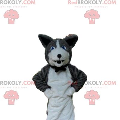 Brown and white squirrel REDBROKOLY mascot, forest costume / REDBROKO_08904
