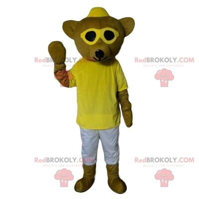 Husky cane REDBROKOLY mascotte, costume cane grigio, costume canino / REDBROKO_08987