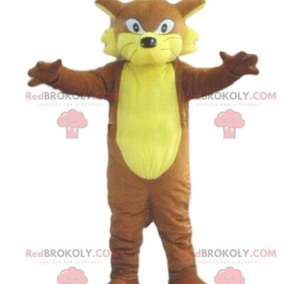 Braun-weißes Eichhörnchen REDBROKOLY Maskottchen, Waldkostüm / REDBROKO_09022