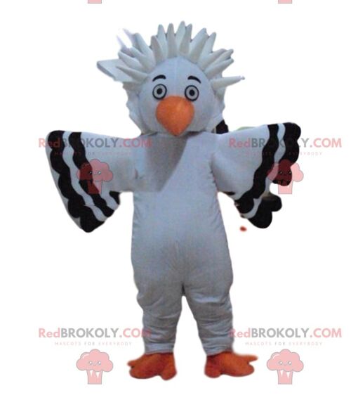Cook duck REDBROKOLY mascot, chef costume, giant duck / REDBROKO_09059