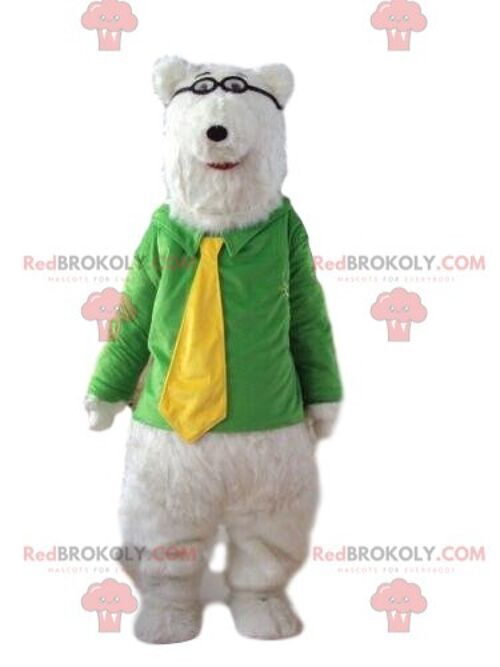 Sports dog REDBROKOLY mascot, team costume, supporter REDBROKOLY mascot / REDBROKO_09065