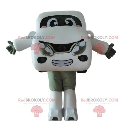 Big nose boy REDBROKOLY mascot with protruding eyes / REDBROKO_09143