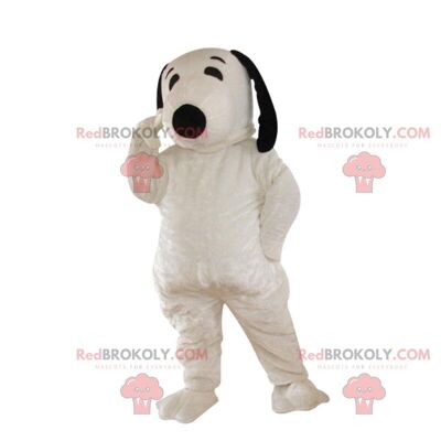 Sheep REDBROKOLY mascot, lamb costume, white horse costume / REDBROKO_09177