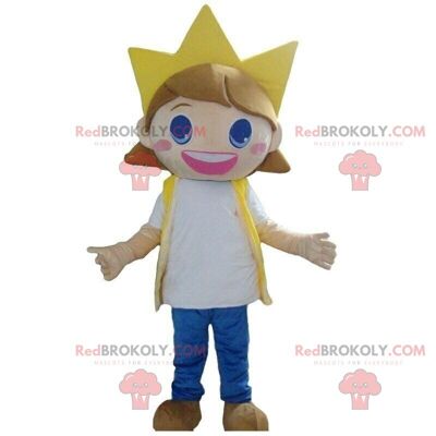 REDBROKOLY mascotas de personajes blancos, trajes blancos / REDBROKO_09265