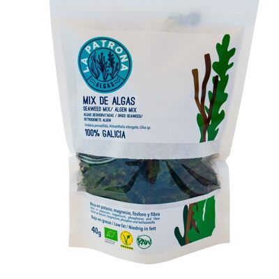Mix di alghe disidratate