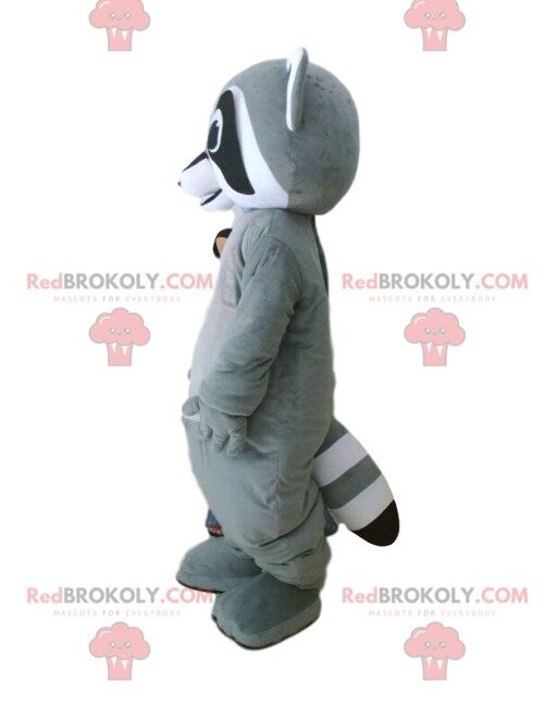 Very realistic panda REDBROKOLY mascot, hairy panda costume / REDBROKO_09409