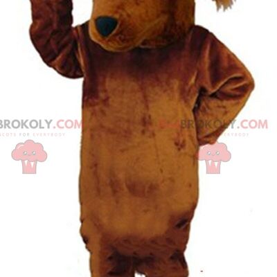 Zombie teddy REDBROKOLY mascotte, orso spaventoso, Halloween / REDBROKO_09427