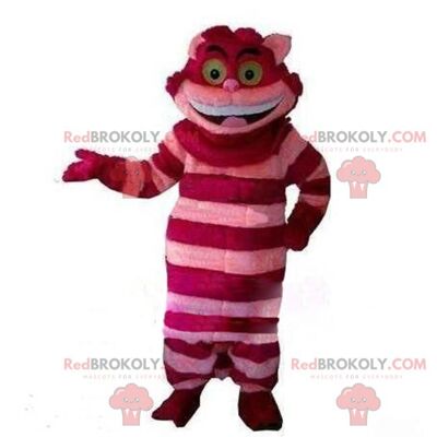 Elegant teddy bear REDBROKOLY mascot, teddy bear costume / REDBROKO_09461