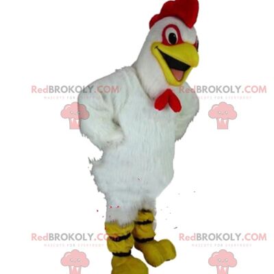 Mascotte de cacahuète géante REDBROKOLY, costume de biscuit apéritif / REDBROKO_09493