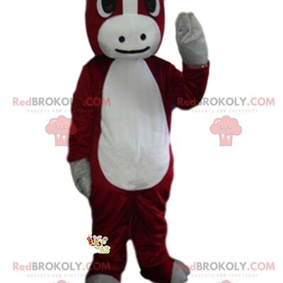 Gray and white koala REDBROKOLY mascot, Austalia costume / REDBROKO_09537