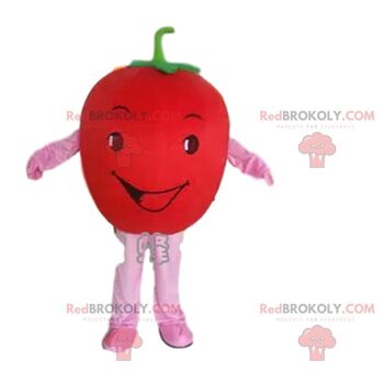 Mascotte de poivron rouge géant REDBROKOLY, costume de poivron rouge / REDBROKO_09585 2