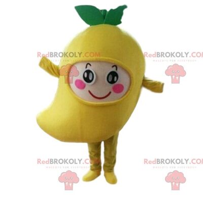REDBROKOLY mascotte mela rossa, gigante, costume ciliegia, frutto gigante / REDBROKO_09598
