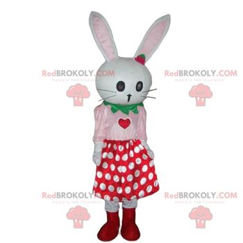 Mascotte de fille violette REDBROKOLY, costume de poupée colorée / REDBROKO_09626 1