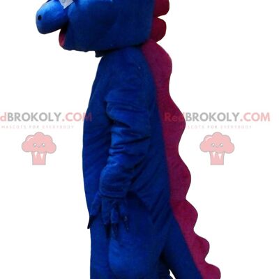 Puma basketball REDBROKOLY mascot, blue and orange, shoe costume / REDBROKO_09630
