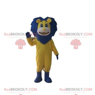 Delfino grigio gigante REDBROKOLY mascotte, simpatico costume da delfino / REDBROKO_09716