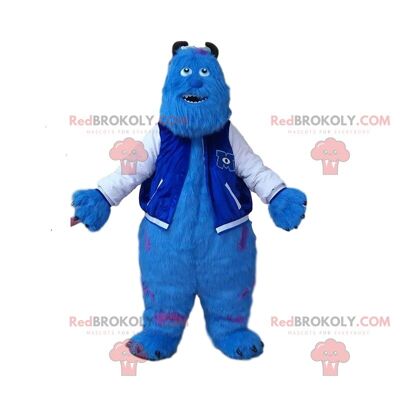 Mascotte REDBROKOLY arancione gigante e sorridente, costume da frutta / REDBROKO_09836