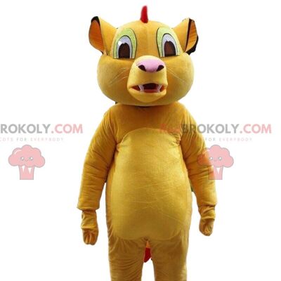 Big birthday cake REDBROKOLY mascot, cake costume / REDBROKO_09863