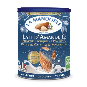 Lait d'Amande Omega en poudre - 400g 1