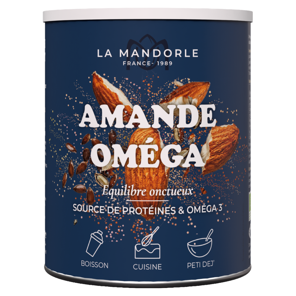 Almendra Omega en polvo - 400 g