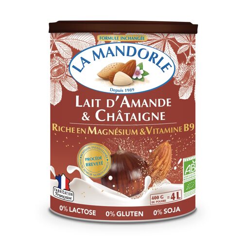 Lait d'amande chataigne - 400g