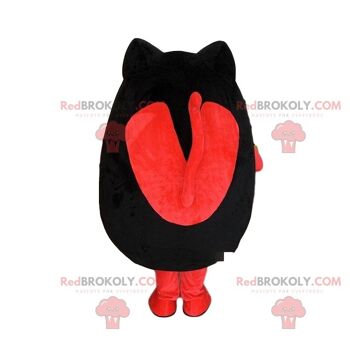 Mascotte d'ours en peluche rose REDBROKOLY aux joues rouges / REDBROKO_09898 2