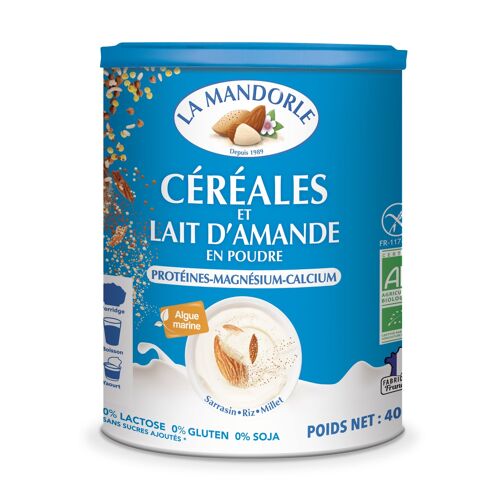 Petit-déjeuner : Céréales et Lait d’Amande - 400g