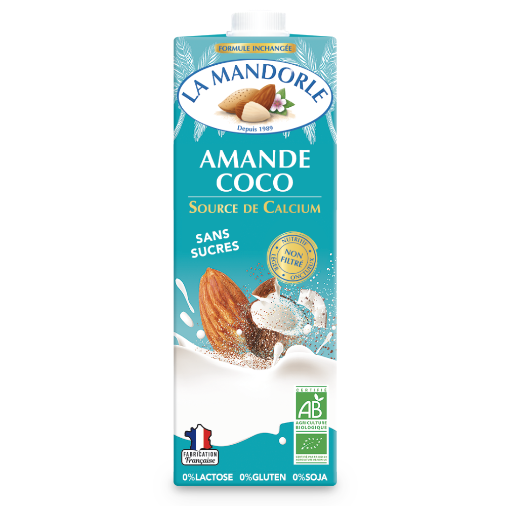 Leche De Almendras Y Coco - 1L
