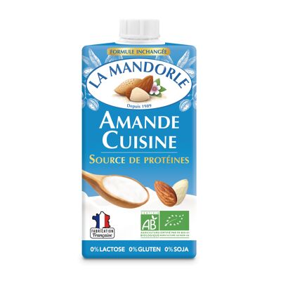 Almond Cuisine: Crema culinaria vegetal - 25cl