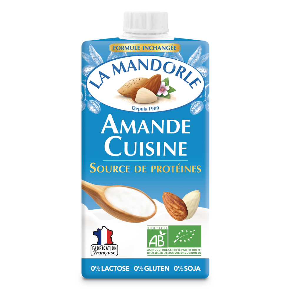 Almond Cuisine: Crema culinaria vegetal - 25cl