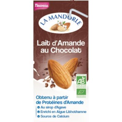 LAIT D'AMANDE AU CHOCOLAT "Briquette"