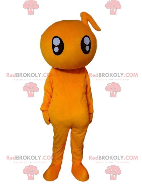 Orange toy REDBROKOLY mascot, robot costume for a child / REDBROKO_010066